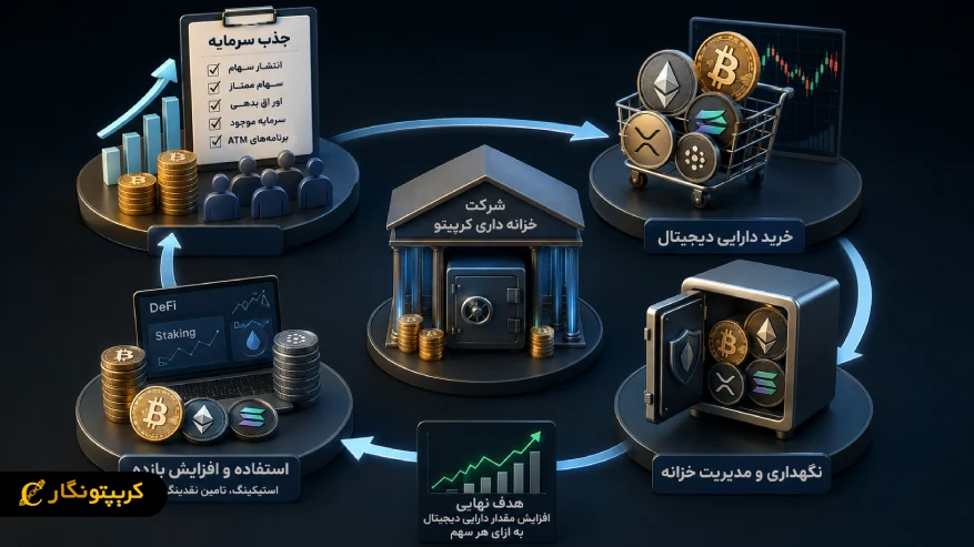 How do crypto treasury companies work?