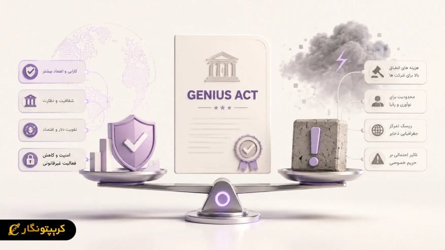 قانون GENIUS چه مزایا و چالش هایی دارد؟