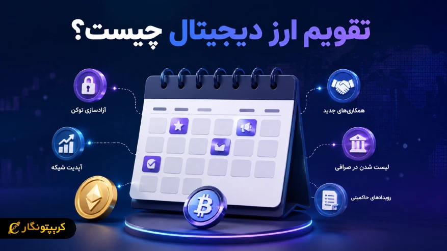تقویم ارز دیجیتال چیست و چطور در تحلیل فاندامنتال کمک میکند؟