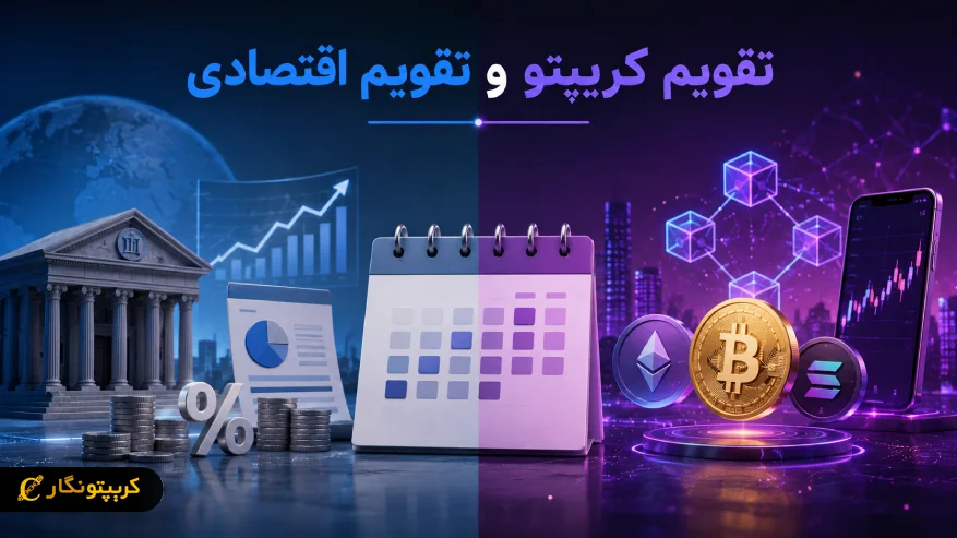 تفاوت تقویم ارز دیجیتال با تقویم اقتصادی