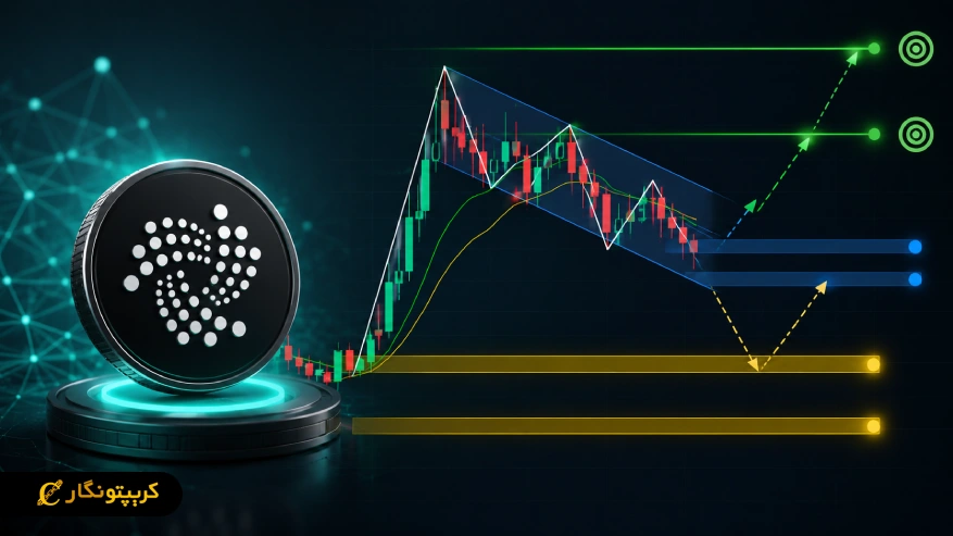 سیگنال ارز دیجیتال IOTA امروز؛ نقطه ورود و تارگت آیوتا