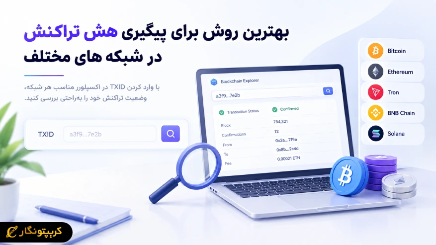 The best way to track transaction hashes across different networks