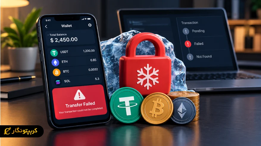 تشخیص فریز شدن دارایی
