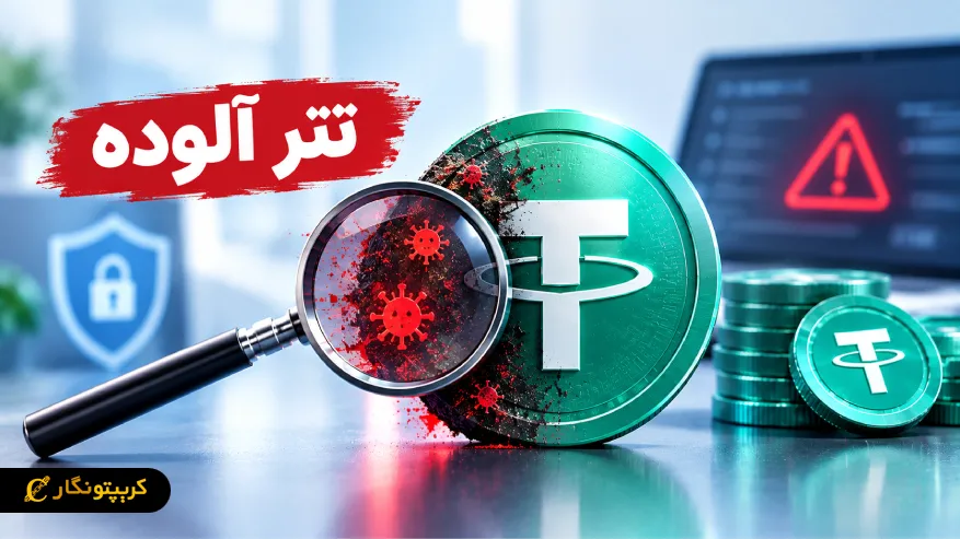 تتر آلوده چیست؟ راهنمای تشخیص و ریسک های Dirty USDT