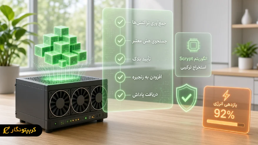 استخراج ارز دیجیتال لایت کوین