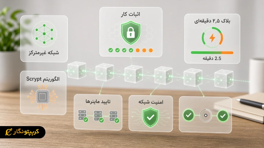 نحوه عملکرد ارز LTC