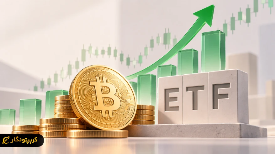 ورود سرمایه به ETF بیت کوین