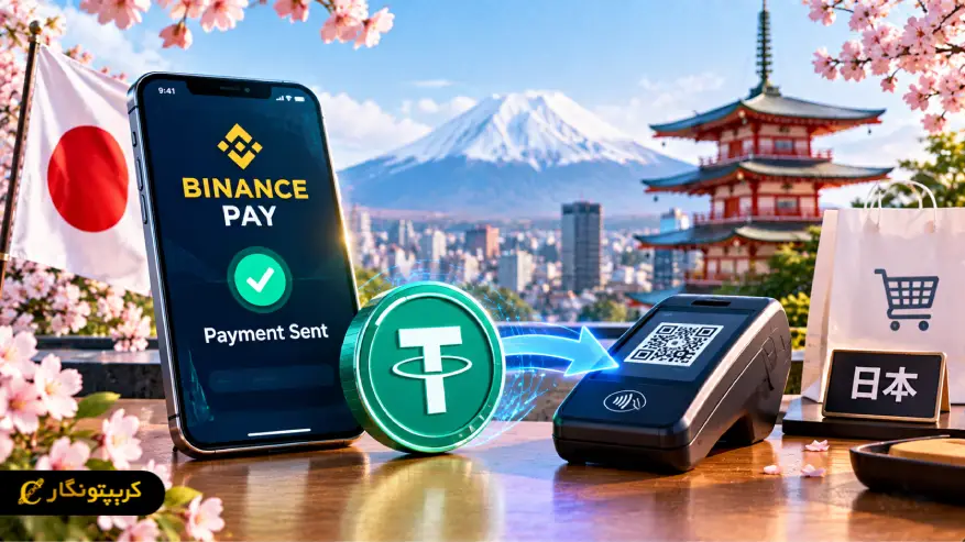 سرویس پرداخت USDT در ژاپن با Binance Pay