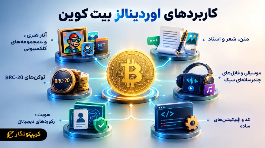 کاربردهای اوردینالز