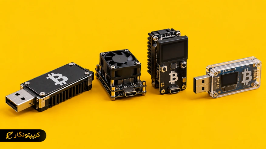 مقایسه مدل های ماینر USB و ماینرهای کوچک بیت کوین